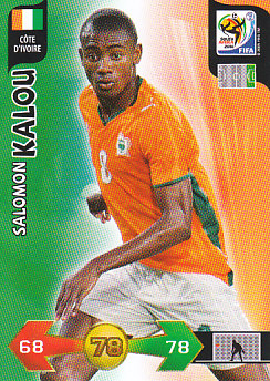 Salomon Kalou Cote D'Ivoire Panini 2010 World Cup #70